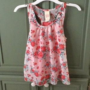 Faded Glory floral tank top